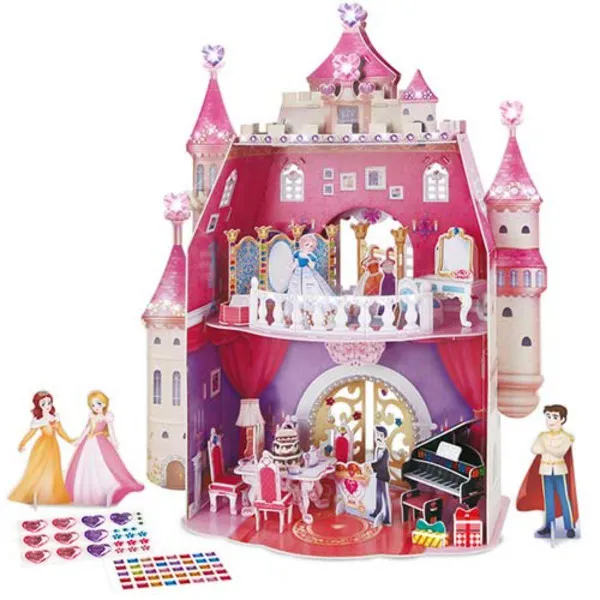 PUZZLE 3D PRINCESS BIRTHDAY 