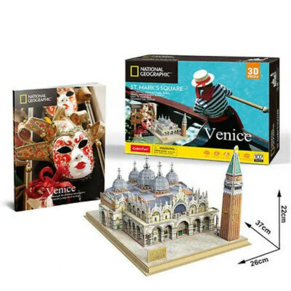 PUZZLE ST.MARKS SQUARE CUBICFUN 