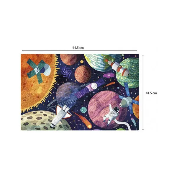 PUZZLE SOLARNI SISTEM SVIJETLI U MRAKU 
