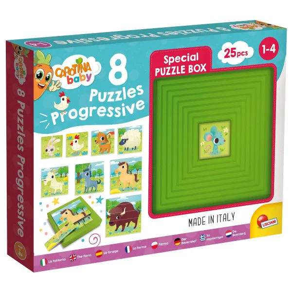 CAROTINA BABY 9 PROGRES.PUZZLE-FARMA 