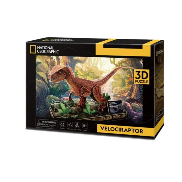 CUBICFUN PUZZLE VELOCISAURUS 