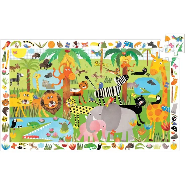 PUZZLE - La jungle - 35 pcs DJ07590 