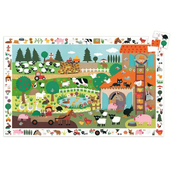 PUZZLE - The farm 35 pcs DJ07591 