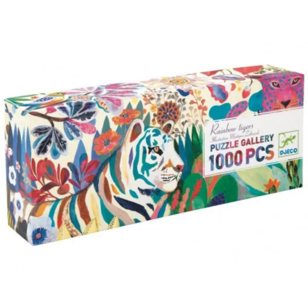 PUZZLE - Rainbow Tigers - 1000 pcs DJ07647 