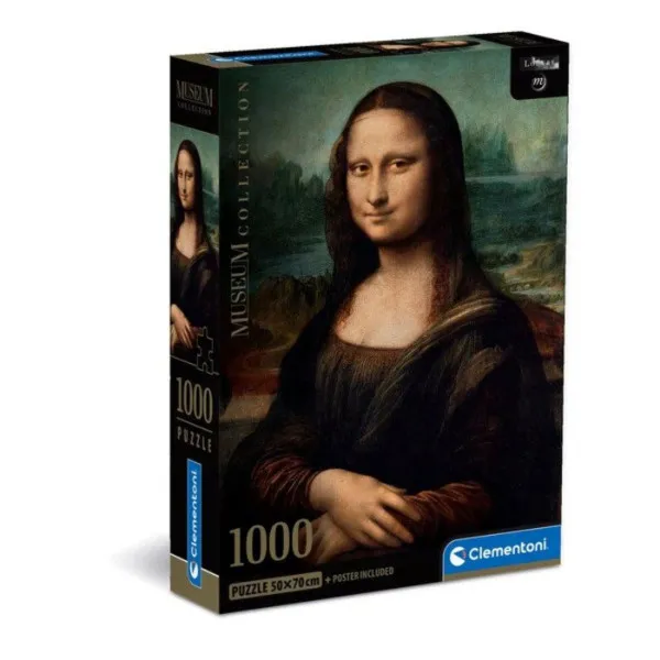 PUZZLE 1000 LEONARDO MONA LISA 
