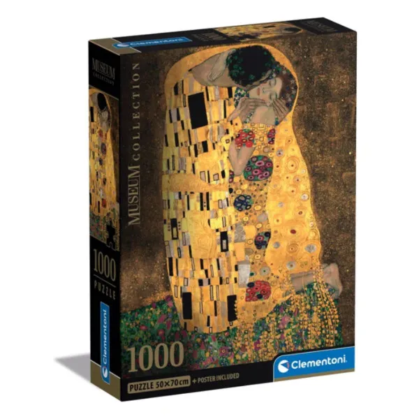 PUZZLE 1000 MUSEUM IL BACIO 