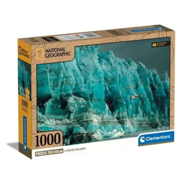 PUZZLE 1000 COMPACT NAT GEO - HUBBARD GLACI 