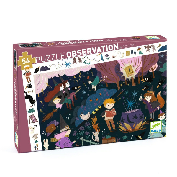 PUZZLE observ. Sorcerers' apprentices - 54 pcs FSC MIX 