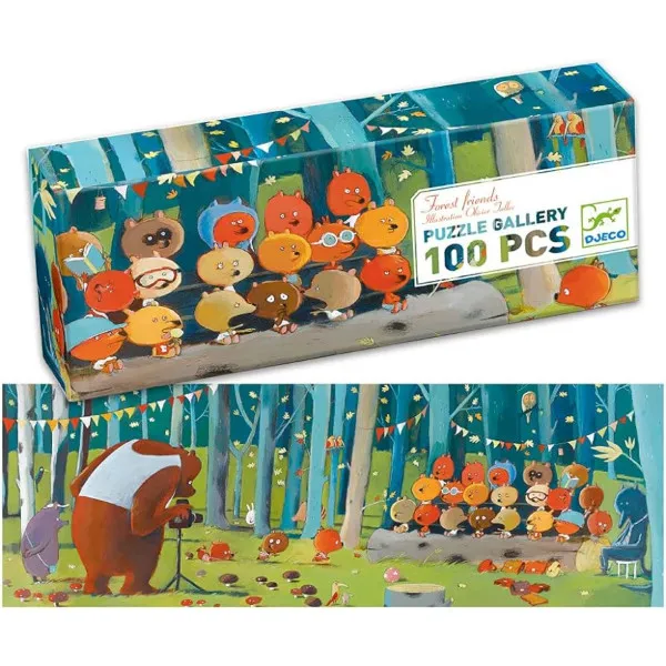 PUZZLE gallery Forest Friends - 100 pcs 