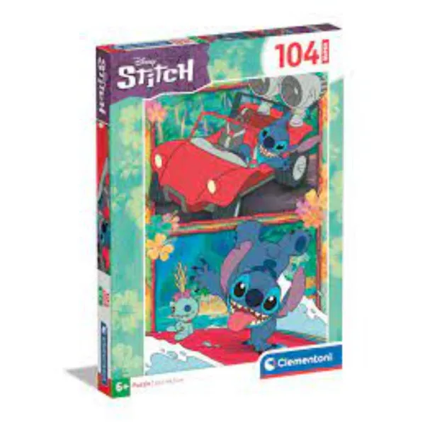 PUZZLE 104 SUPER DISNEY STITCH 