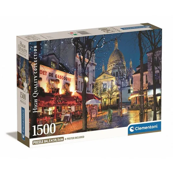 PUZZLE 1500 PARIS MONTMARTRE COMPACT BOX 