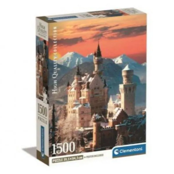 PUZZLE 1500 NEUSCHWANSTEIN COMPACT BOX 