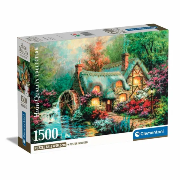 PUZZLE 1500 HQC COUNTRY RETR.COMPACT BOX 