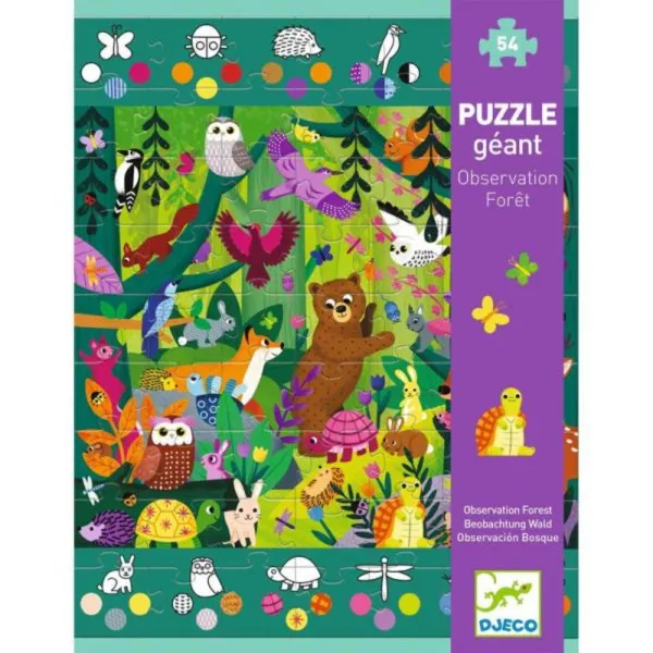 PUZZLE 54 -70X50cm POSMATRANJE ŠUME DJ07149 