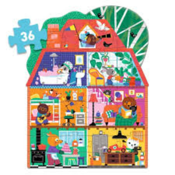 PUZZLE 36-70X50cm MALI PRIJETELJI DJ07169 
