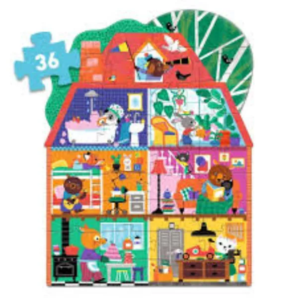 PUZZLE 36-70X50cm MALI PRIJETELJI DJ07169 