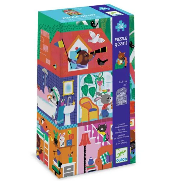 PUZZLE 36-70X50cm MALI PRIJETELJI DJ07169 
