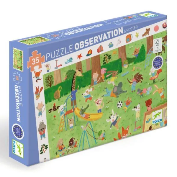 PUZZLE 35 -61X38cm PRIJATELJI U VRTU DJ07596 