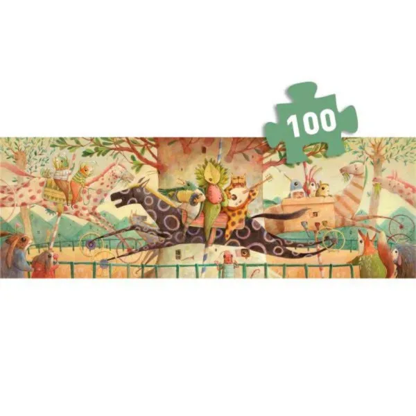 PUZZLE 100- 97X33cm Wonderful Ride DJ07681 