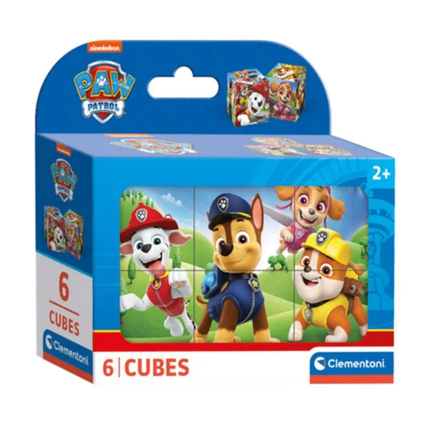 SLAGALICE 6 KOCKI PAW PATROL 40658 