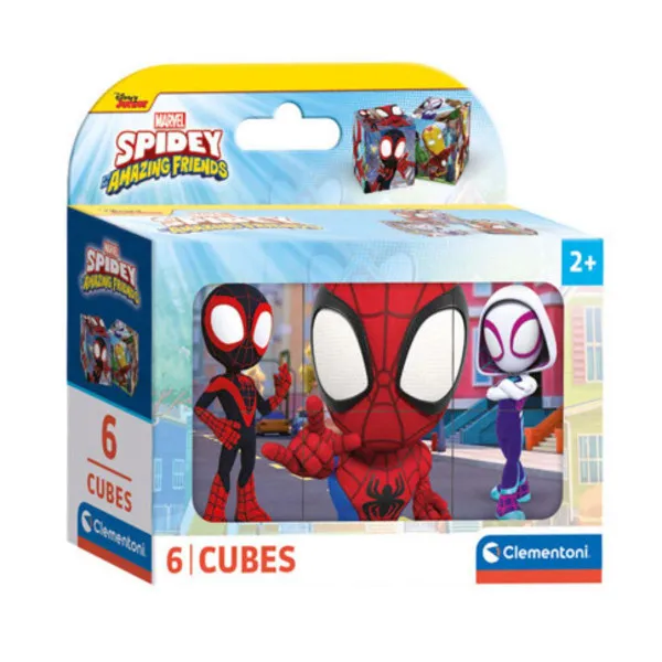 SLAGALICE 6 KOCKI SPIDEY 40661 