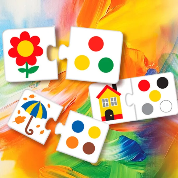 EDU PUZZLE SPAJANJE BOJA 