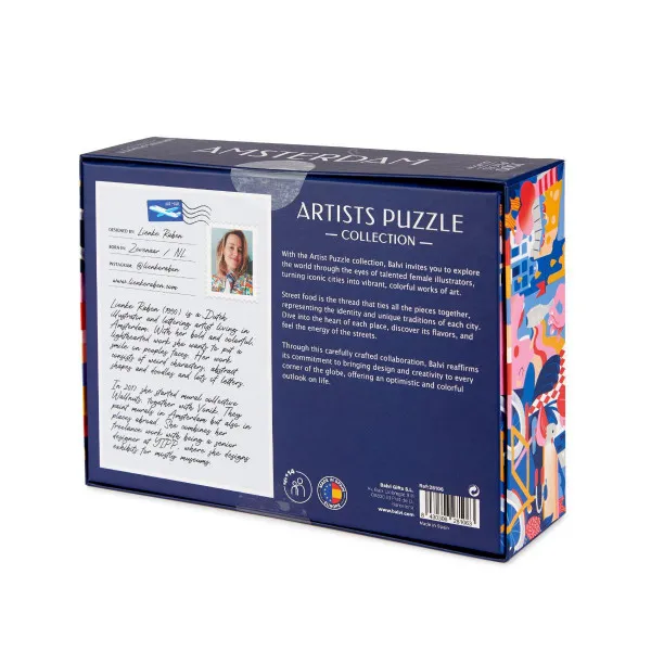 Puzzle,Amsterdam,1000 pcs,chipboard 