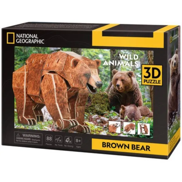 CUBICFUN PUZZLE BRAON MEDVJED 