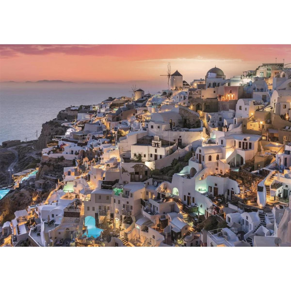PUZZLE 1000 HQC SHADES OF SANTORINI 2025 COMPACT 