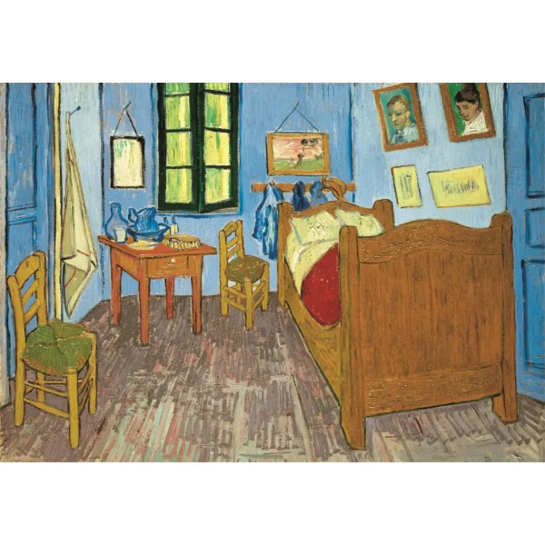 PUZZLE 1000 MUSEUM-BEDROOM IN ARLES COMPACT 