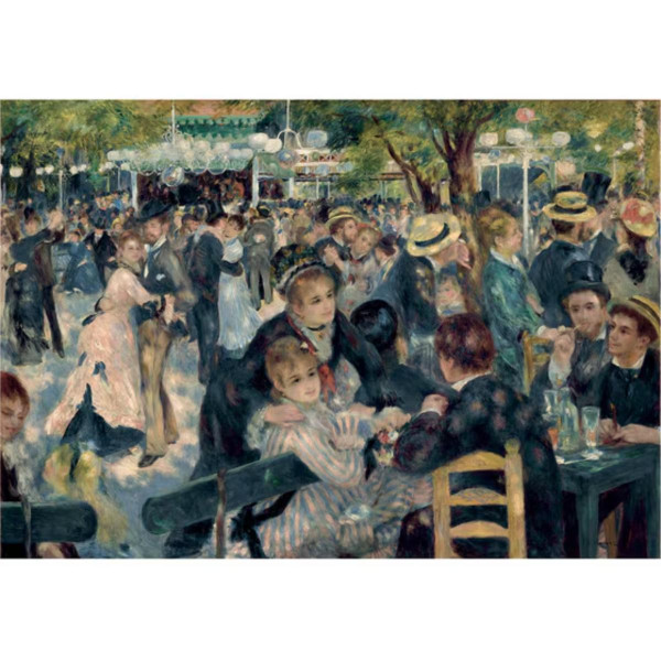 PUZZLE 1000 MUSEUM BAL DU MOULIN COMPACT 