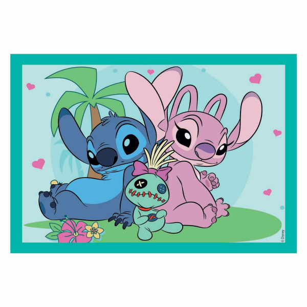 PUZZLE 4IN1 STITCH 2025 21745 