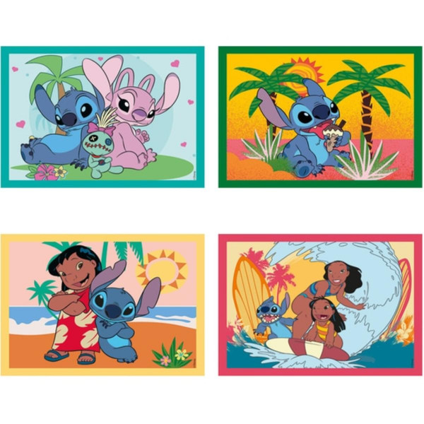 PUZZLE 4IN1 STITCH 2025 21745 