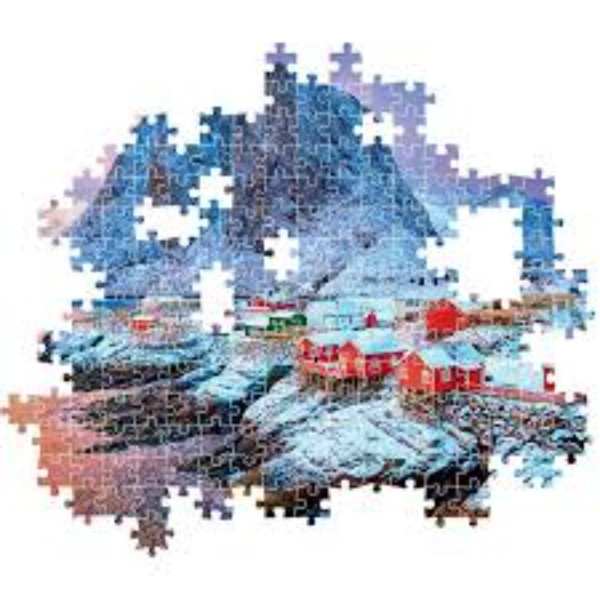 PUZZLE 500 HQC HAMNOY VILLAGE COMPACT 