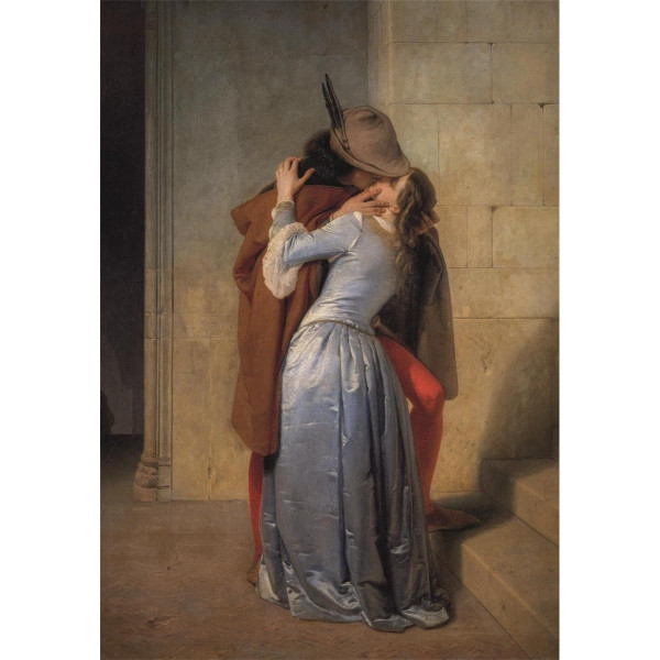 PUZZLE 1000 HQC MUSEUM THE KISS-HAYEZ COMPACT 