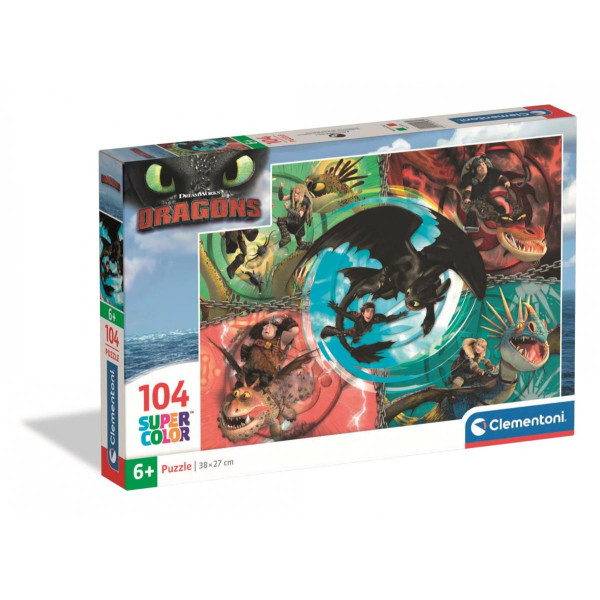 PUZZLE 104 DRAGON TRAINER 2025 