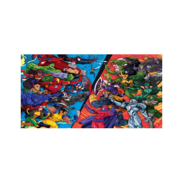 PUZZLE 104 SUPER MARVEL HEROES VS VILLAINS 