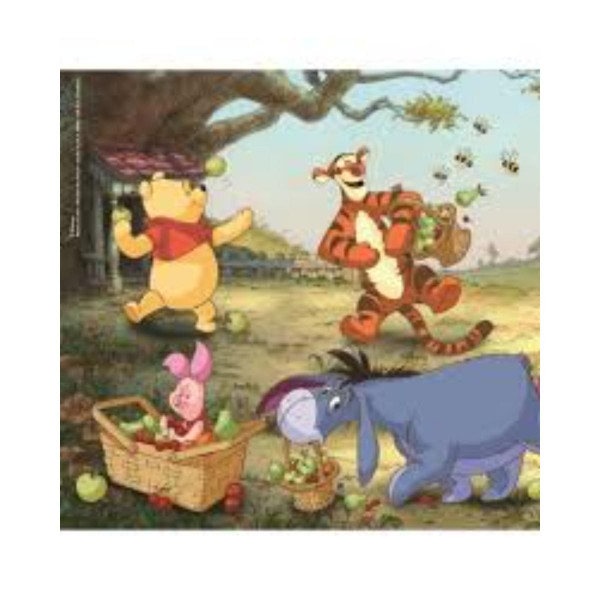 PUZZLE 3X48 SQUARE DISNEY WINNIE THE POOH 