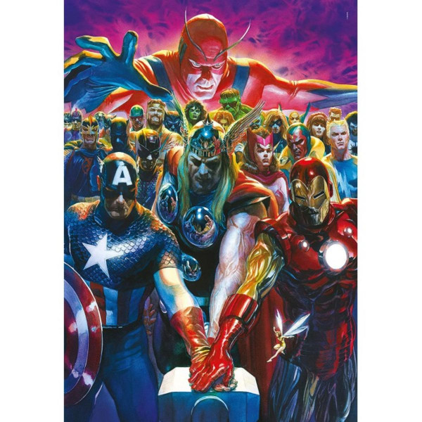 PUZZLE 1000 MARVEL AVENGERS COMPACT 