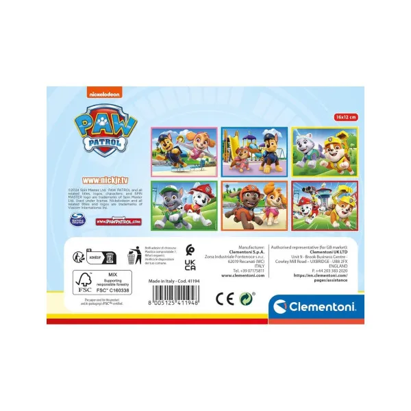 KOCKE CUBI -PAW PATROL 2024 