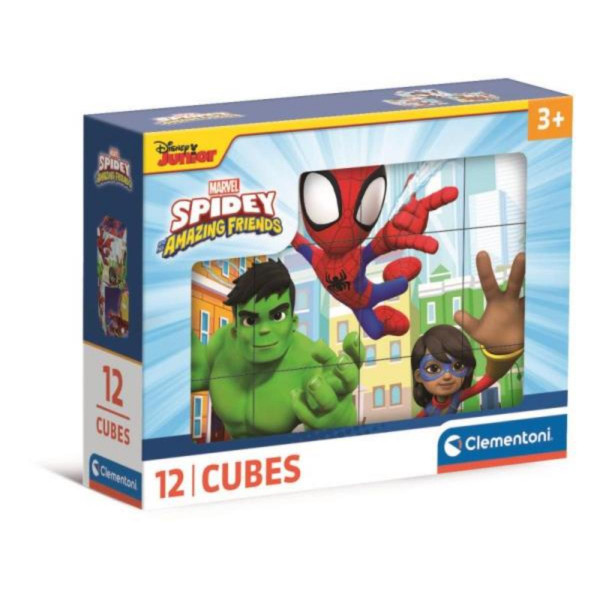 KOCKE CUBI 12 -SPIDEY AND AMAZING FRIENDS 