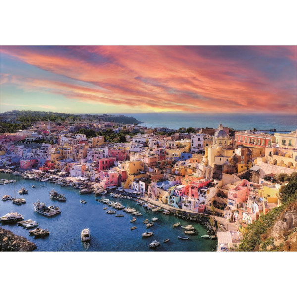 PUZZLE 1500 PICTURESQUE PROCIDA COMPACT 