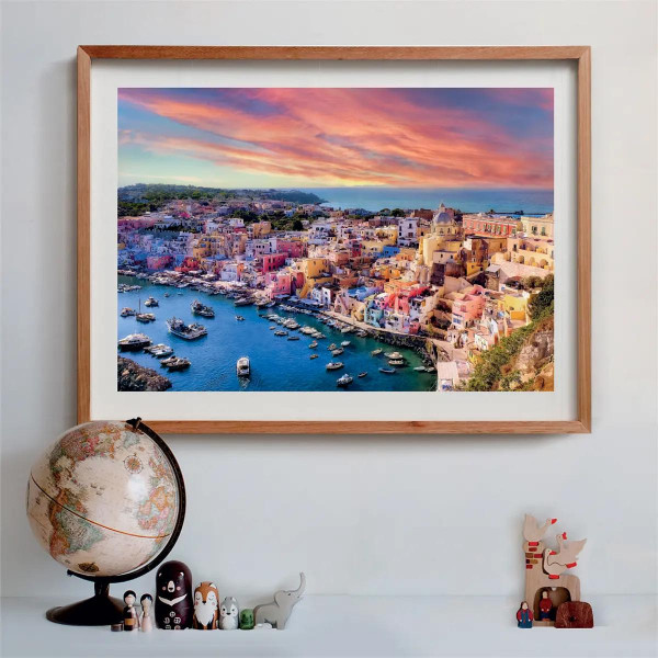 PUZZLE 1500 PICTURESQUE PROCIDA COMPACT 