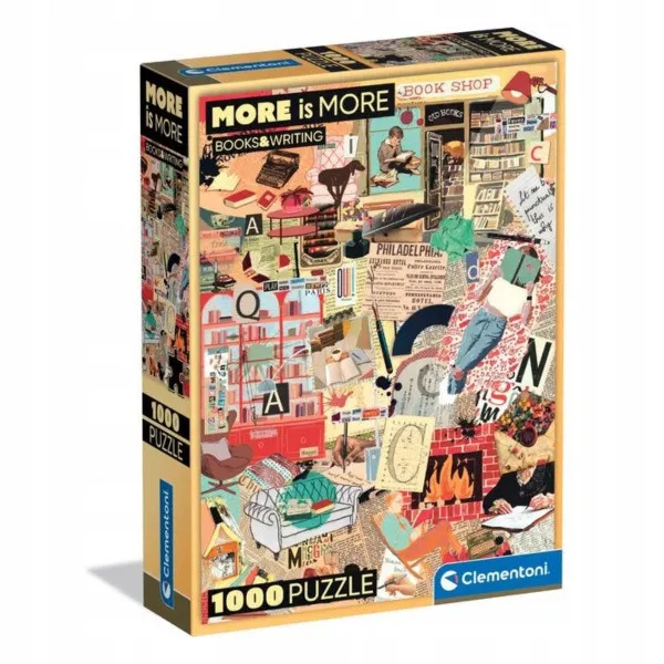PUZZLE 1000 MORE IS MORE BOOKS 