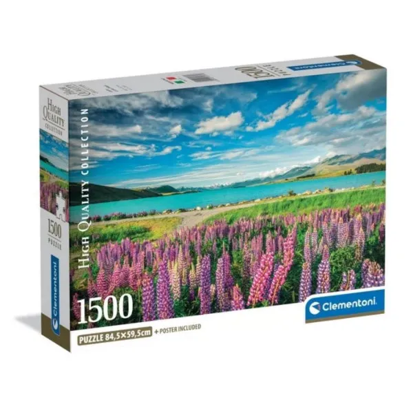 PUZZLE 1500 HQC LUPINS AT LAKE TEKAPO 2025 