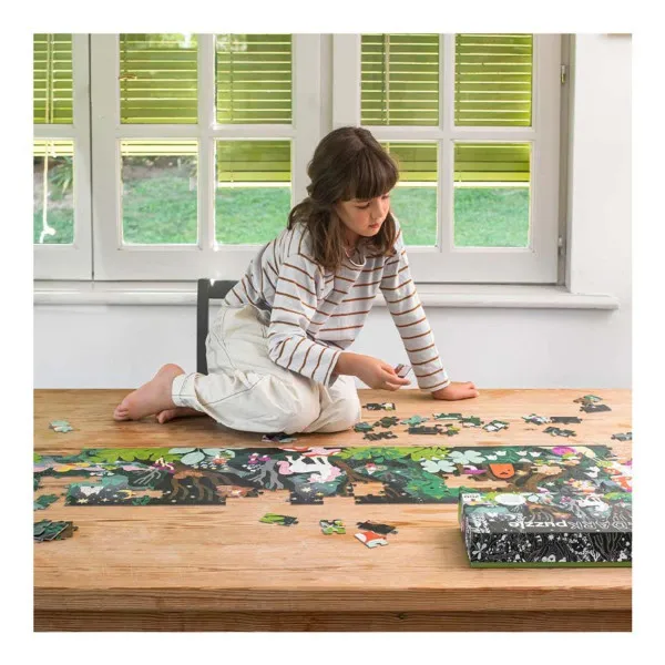 PUZZLE APLI FLUORESCENTNA ČAROBNA ŠUMA 