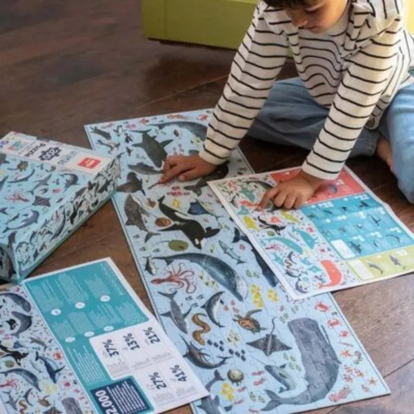 PUZZLE APLI OCEAN UGROŽENE ŽIVOTINJE 200/1 