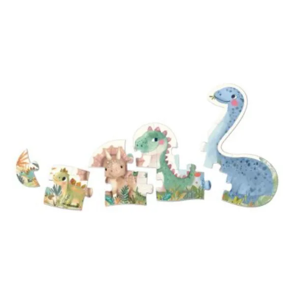 PUZZLE APLI MY FIRST PUZZLE DINOSAURS 