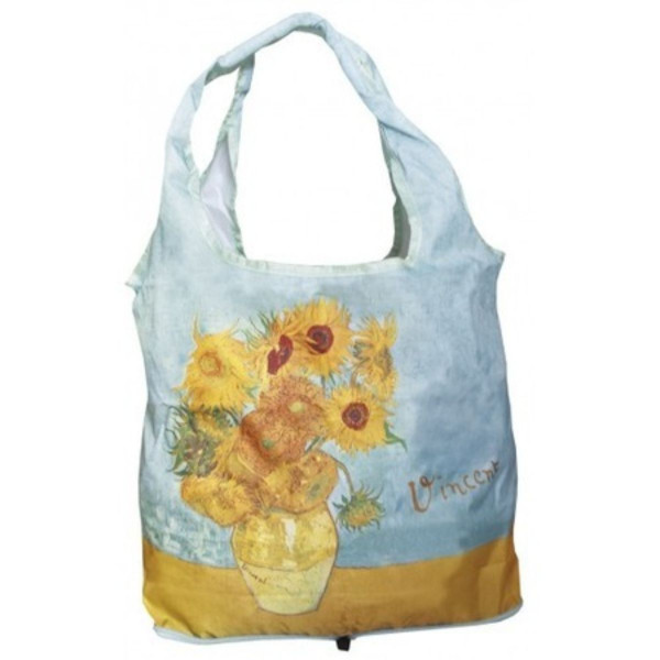 Torba u torbi zip šoping van Gogh suncokreti 