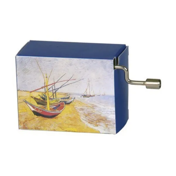 Muzička kutija V.Gogh, Fishing Boats on the Beach,Free as the Wind